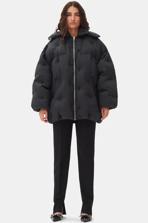 Ganni Midi Tech Puffer Jacket