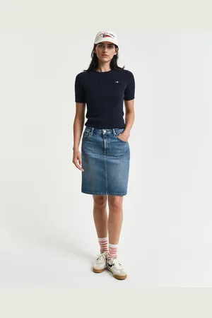 GANT Women Short Denim Skirt (34)