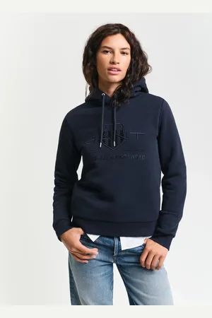 GANT Women Tonal Archive Shield Hoodie (XS)