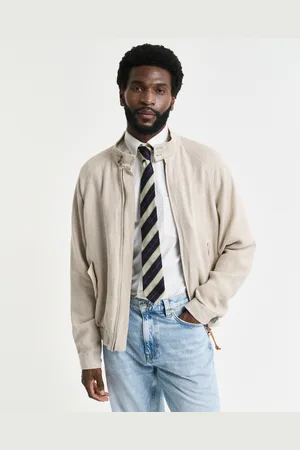 GANT Men Linen Harrington Jacket (S)