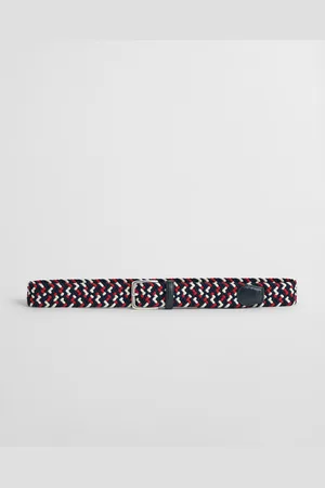 GANT Men Multicolored Braided Elastic Belt (80/32)