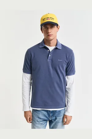 GANT Men Sunfaded Piqué Polo Shirt (S)