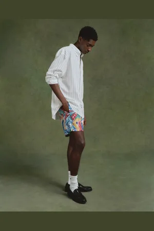 GANT Men Printed Swim Shorts (M)