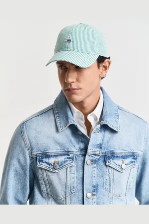 GANT Men Striped Seersucker Cap (ONE SIZE)
