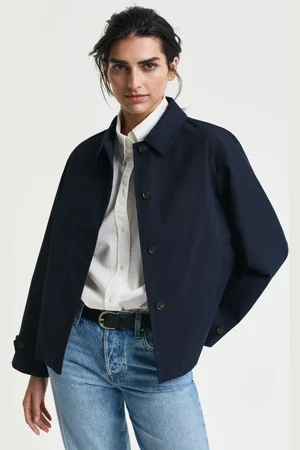 GANT Women Short Cotton Car Coat (S)