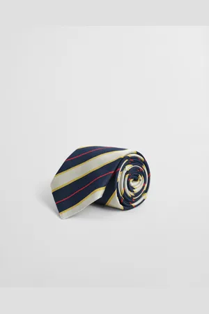 GANT Men Collegiate Striped Tie (ONE SIZE)