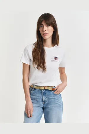 GANT Women Archive Shield T-Shirt (XS)