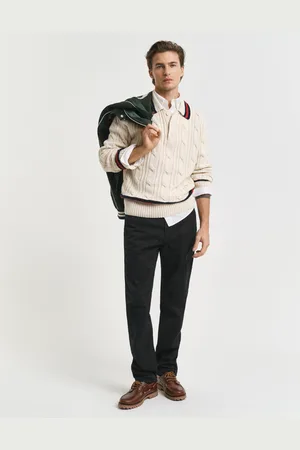GANT Men Regular Fit Twill Chinos (29/30)
