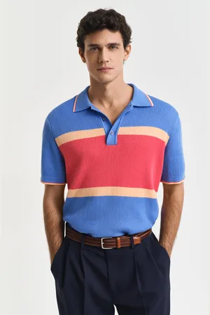GANT Men Color Blocked Polo Shirt (S)