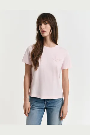 GANT Women Tonal Shield T-Shirt (XS)