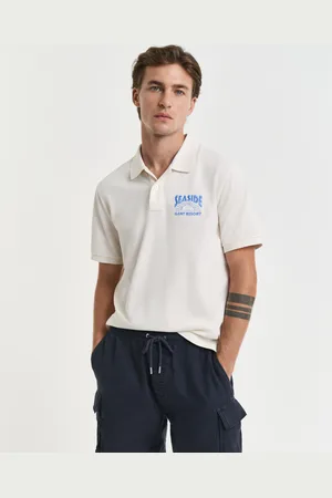 GANT Men Graphic Polo Shirt (S)
