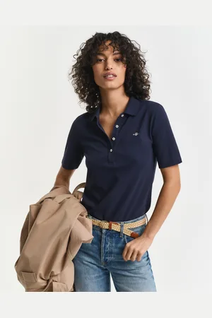 GANT Women Shield Piqué Polo Shirt (XXS)