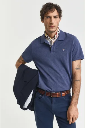 GANT Men Regular Fit Shield Piqué Polo Shirt (XS)