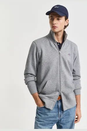 GANT Men Shield Zip Sweatshirt (XXS)
