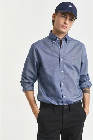 GANT Men Slim Fit Classic Oxford Shirt (S)