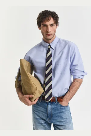 GANT Men Relaxed Fit Heritage Oxford Shirt (S)