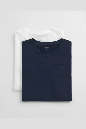 GANT Men 2-Pack Crew Neck T-Shirts (S)