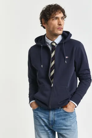 GANT Men Shield Zip Hoodie (XS)