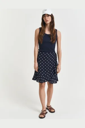 GANT Women Dot Print Frilly Skirt (38)