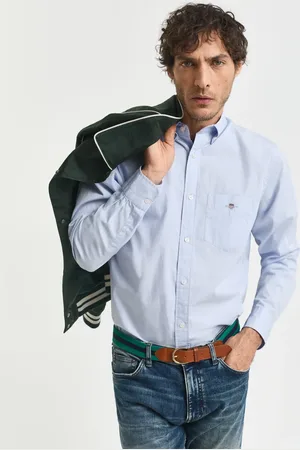 GANT Men Regular Fit Classic Poplin Shirt (S)