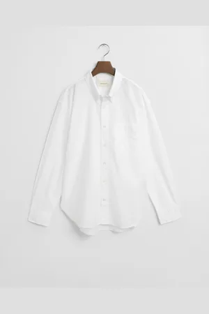 GANT Men Relaxed Fit Heritage Poplin Shirt (S)