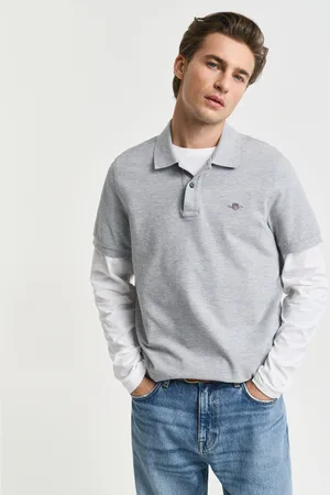 GANT Men Regular Fit Shield Piqué Polo Shirt (XS)
