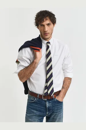 GANT Men Regular Fit Pinpoint Oxford Shirt (S)