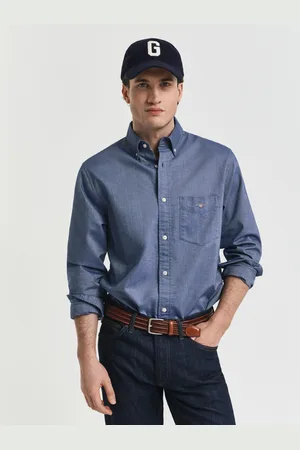 GANT Men Regular Fit Classic Oxford Shirt (S)