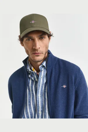 GANT Men Shield High Cotton Twill Cap (ONE SIZE)