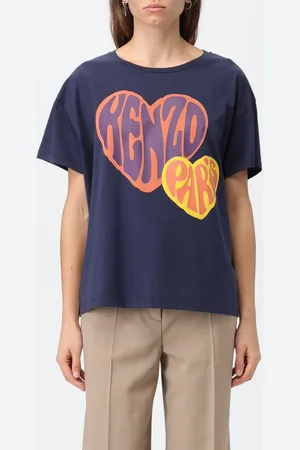Kenzo Cotton t-shirt with Heart print