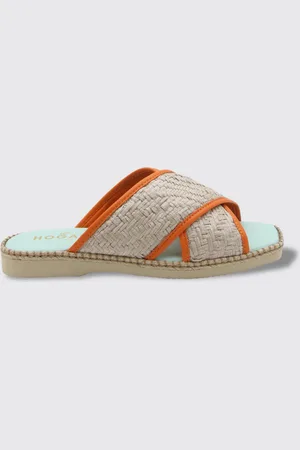 Hogan Flat Sandals Woman color