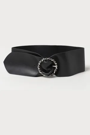 Twin-Set Belt in synthetic nappa