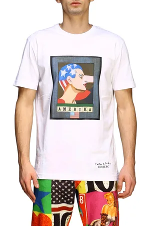 Iceberg X Peter Blake t-shirt with Amerika print