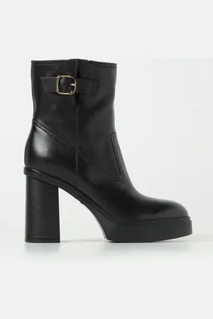 santoni Leather ankle boots