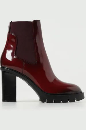 santoni Patent leather ankle boots
