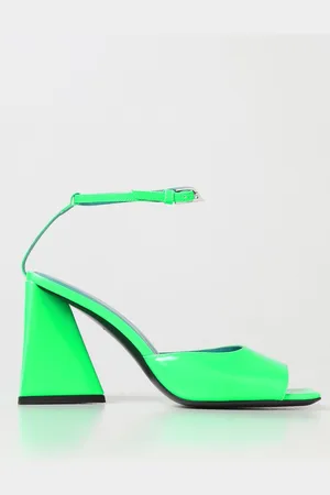 The Attico Piper sandals in shiny leather