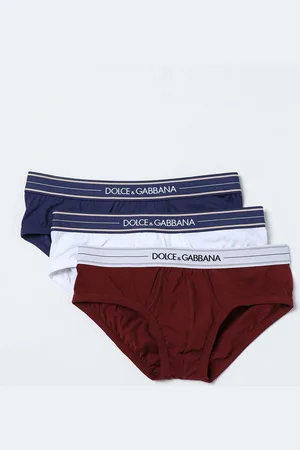 Dolce & Gabbana, Underwear & Socks, Dolce Gabbana Black Striped Cotton  Brando Brief Underwear