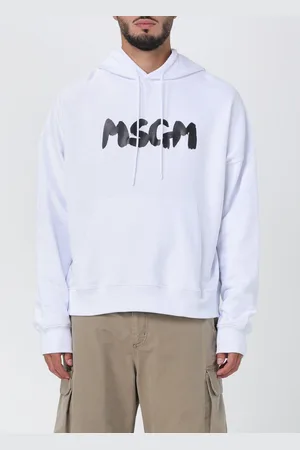 Msgm Cotton sweatshirt with logo