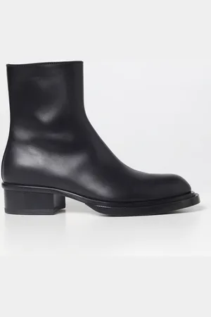Alexander McQueen Stack ankle boots in leather