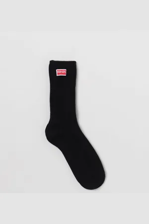 Kenzo Socks in cotton and wool blend