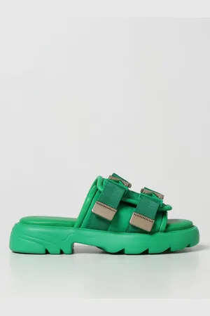 Bottega Veneta Flash rubber and canvas sandals