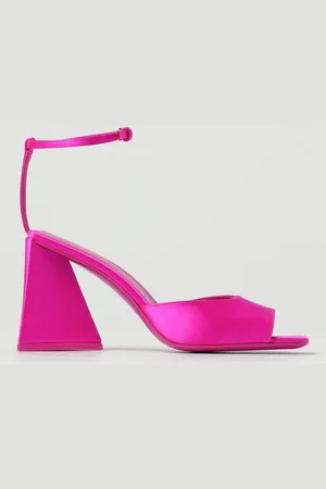 The Attico Piper sandals in satin