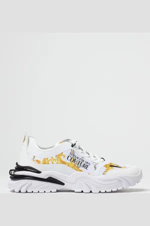 VERSACE Baroque sneakers in nylon and synthetic leather