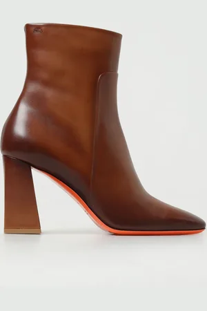 santoni Flat Ankle Boots Woman color