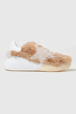 Stella McCartney Loop sneakers in recycled synthetic fur