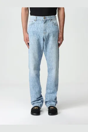 VERSACE Jeans in logoed denim