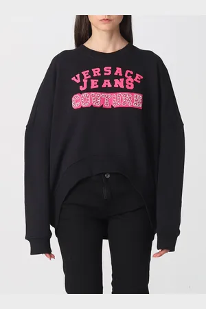 VERSACE Sweatshirt in cotton with logo