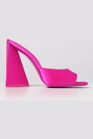 The Attico Devon sandals in satin