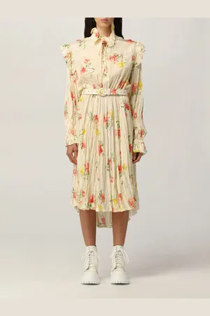 Balenciaga Dress in floral patterned silk
