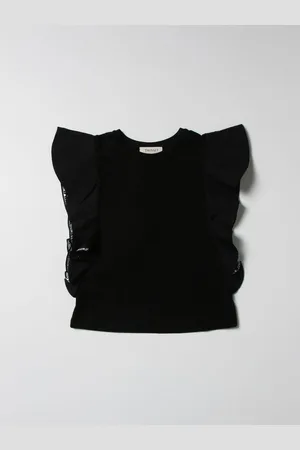 Twin-Set Top with flounces and logoed band